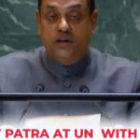 MP Sambit Patra delivers India’s statement at the joint debate on report by Human Rights Council